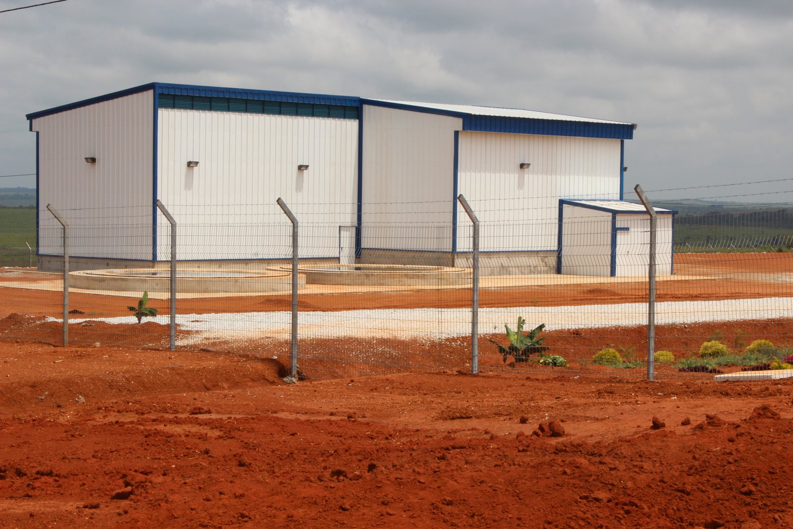 Steel structure building for Feed Mill In Angola