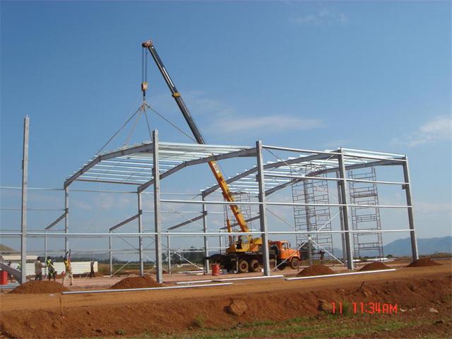 Steel Structure Buildings In Angola