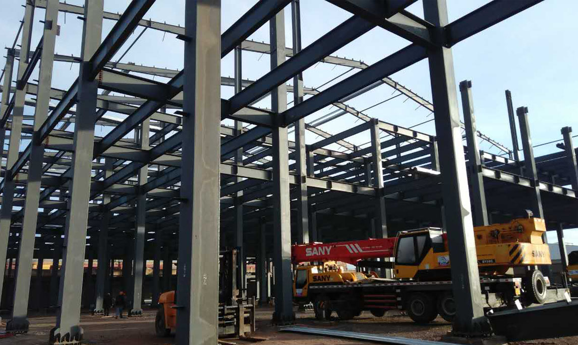 Prefabricated steel construction in Algeria