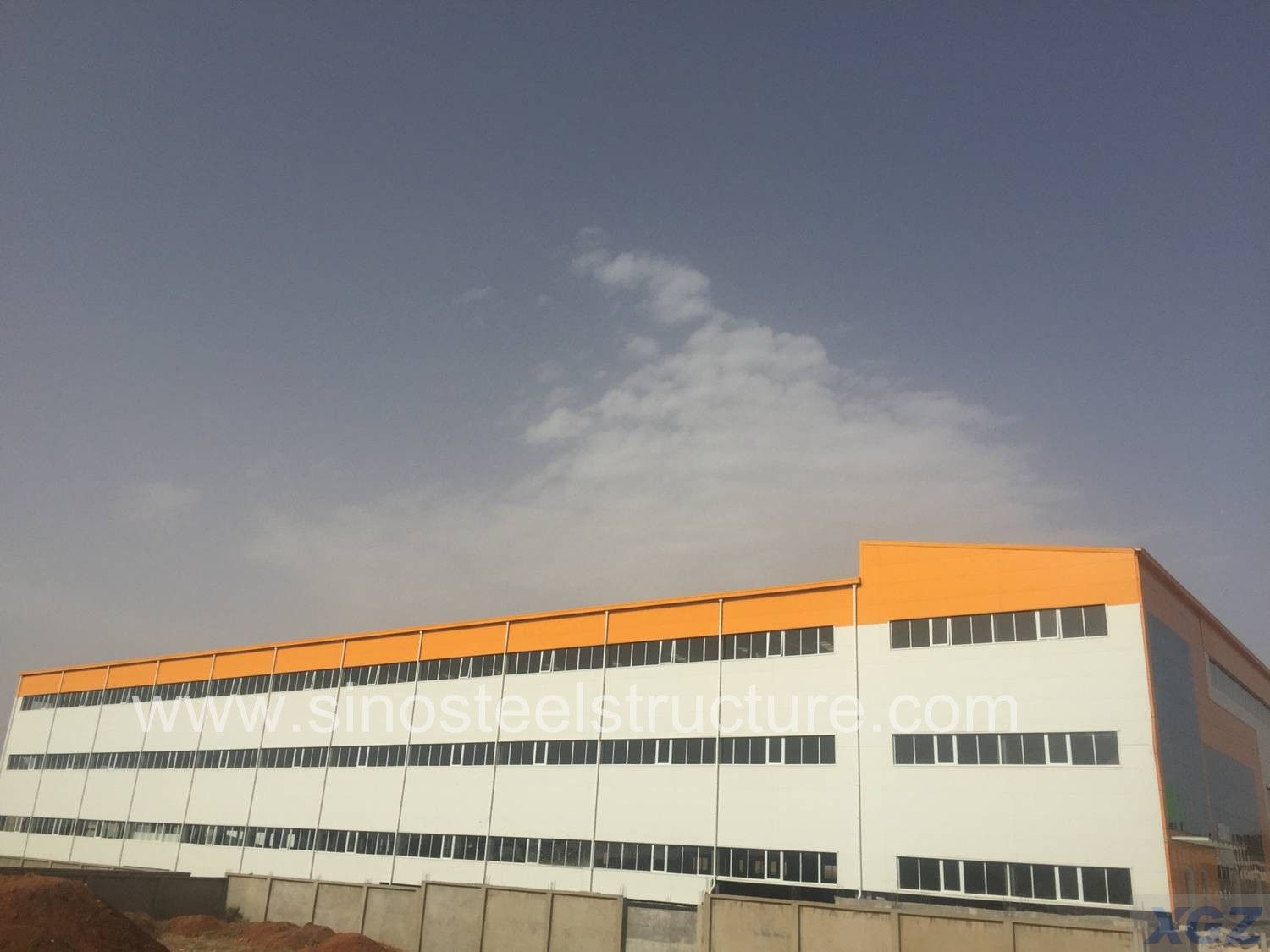 Steel Structure Hangar and Admin Office In Algeria