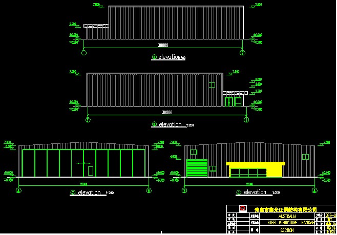 Prefab Aircraft Hangar building warehouse