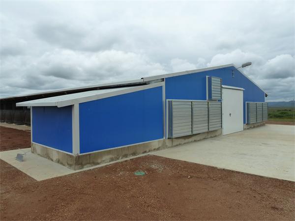 Prefabricated steel structure poultry farm for broiler