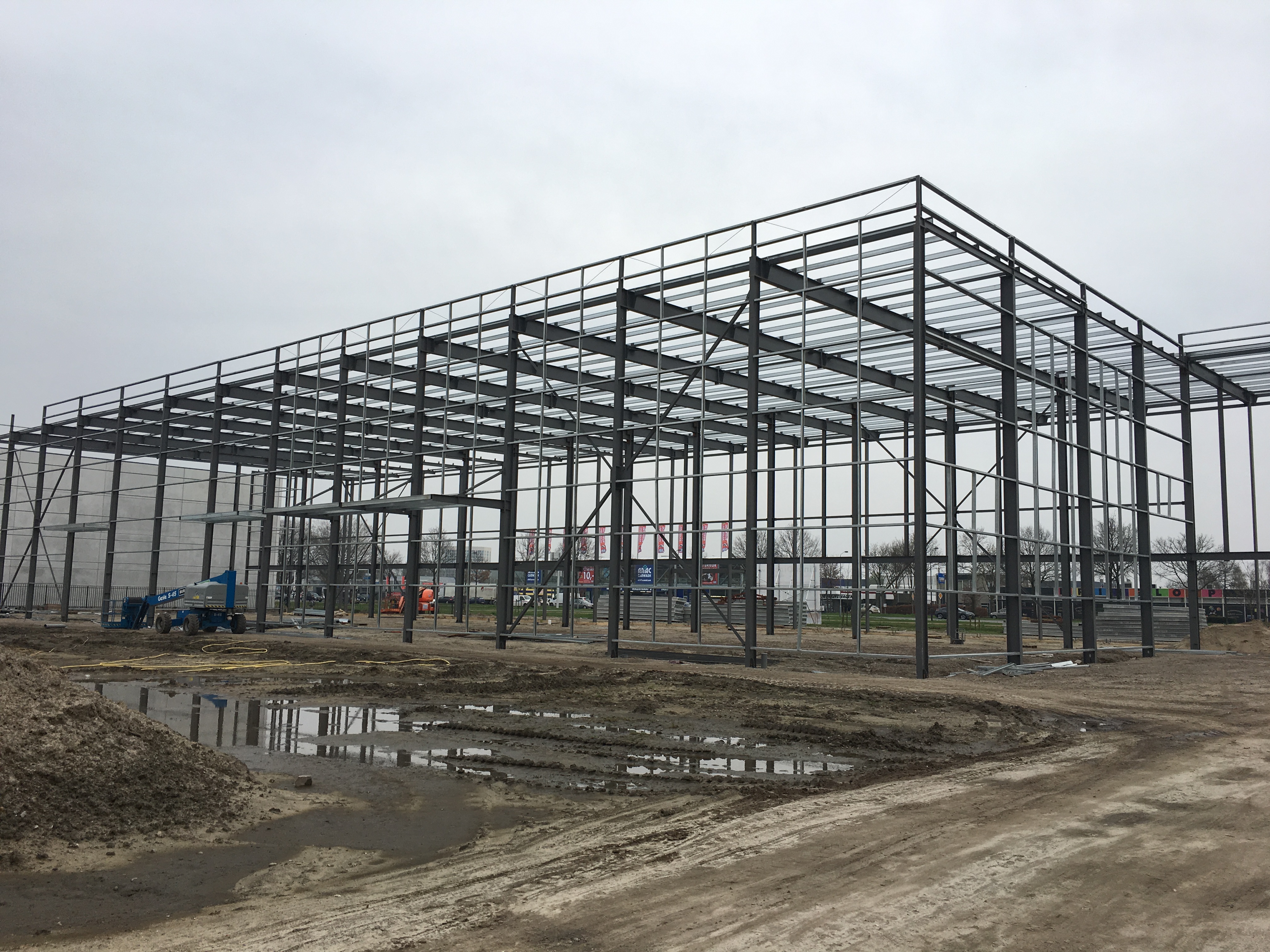 Project case- steel structure exhibition hall