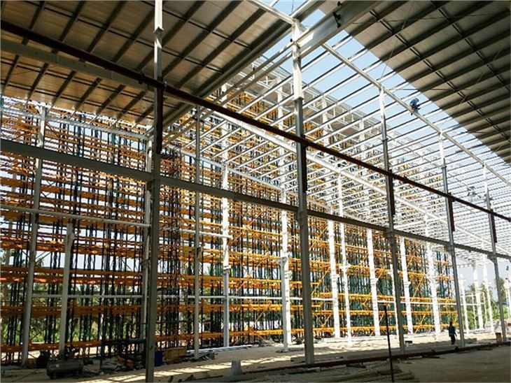 Steel Structure Warehouse with Galvanized Framing In Tailand