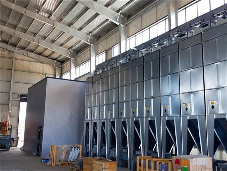 Prefabricated Steel Structure Warehouse For Corn Storage