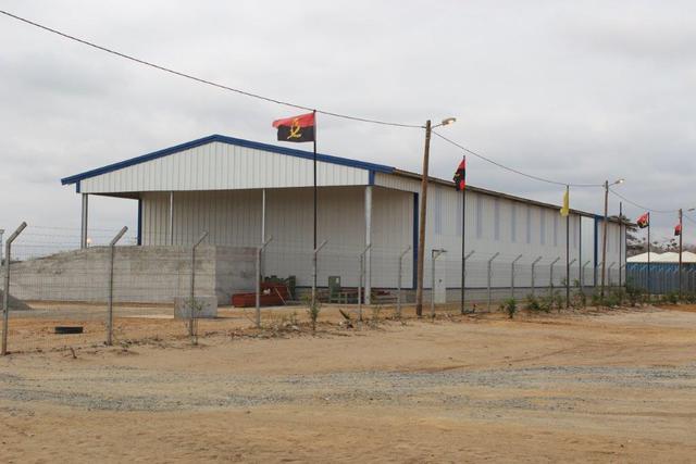 Steel Shed In Angola