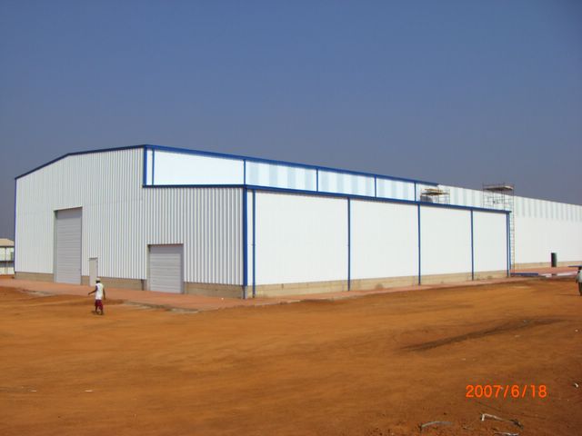 Angola Light Steel Structure Use For Warehouse