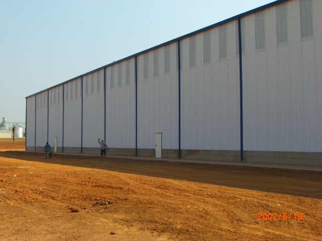 Angola Light Steel Structure Use For Warehouse