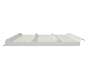 Concealed nail photovoltaic roof panel-polyurethane color steel sandwich panel