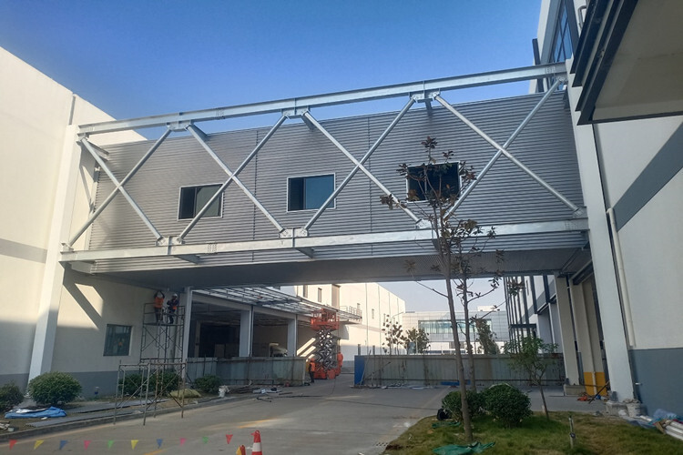  Steel Structure Corridor With Prefabricated Design