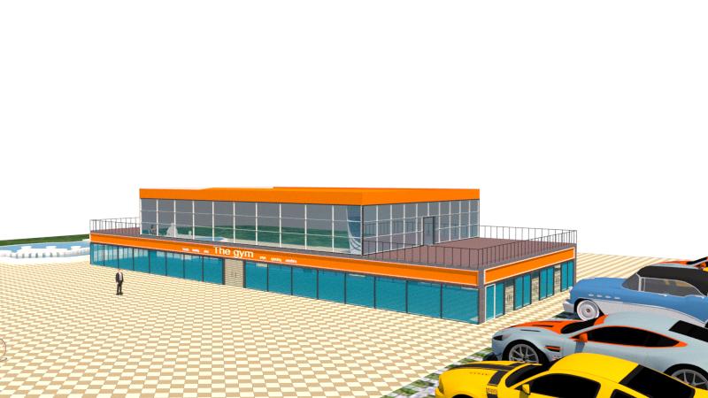 Pre engineering steel building processing factory with best price