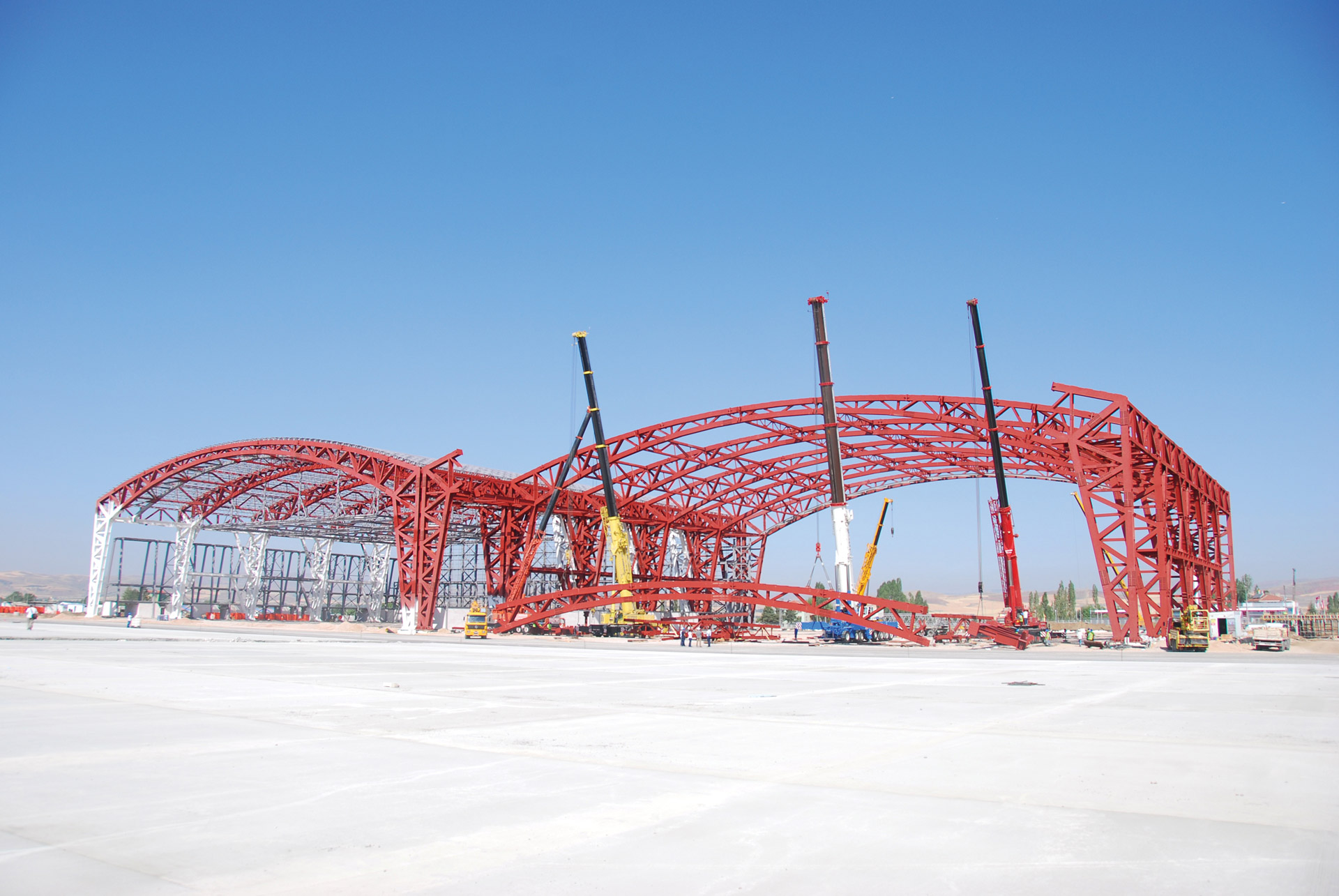 steel workshop Large span Q355 Steel for chicken shed