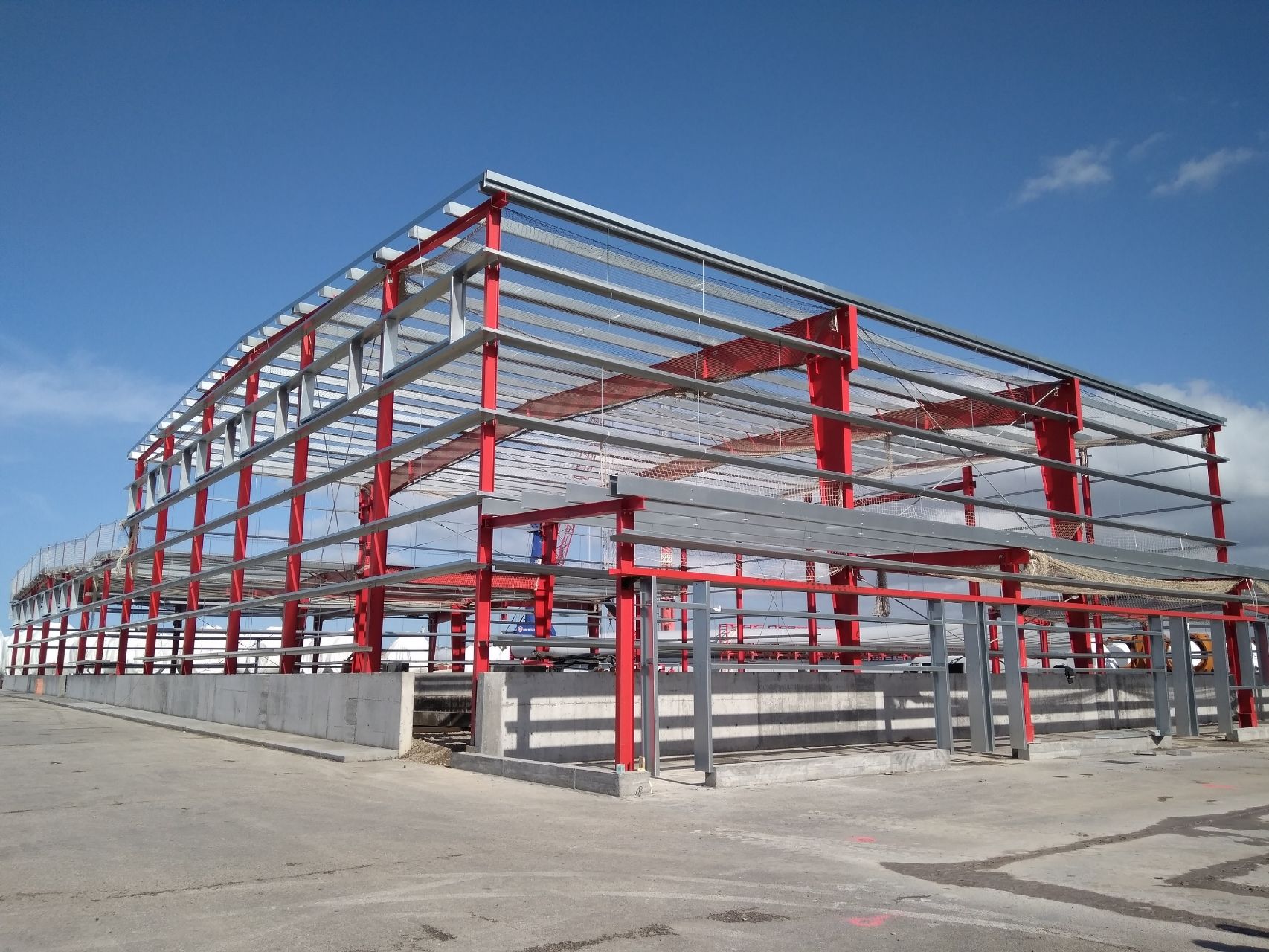 Galvanized metal warehouse factory with ISO certificates