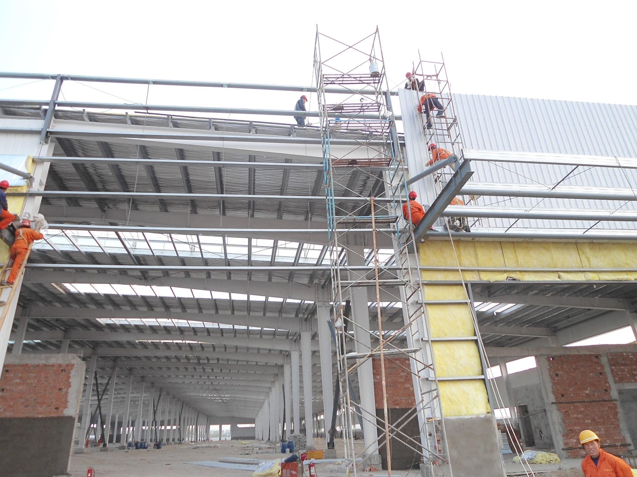 Steel Warehouse Installation